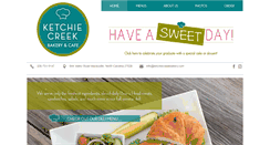 Desktop Screenshot of ketchiecreekbakery.com